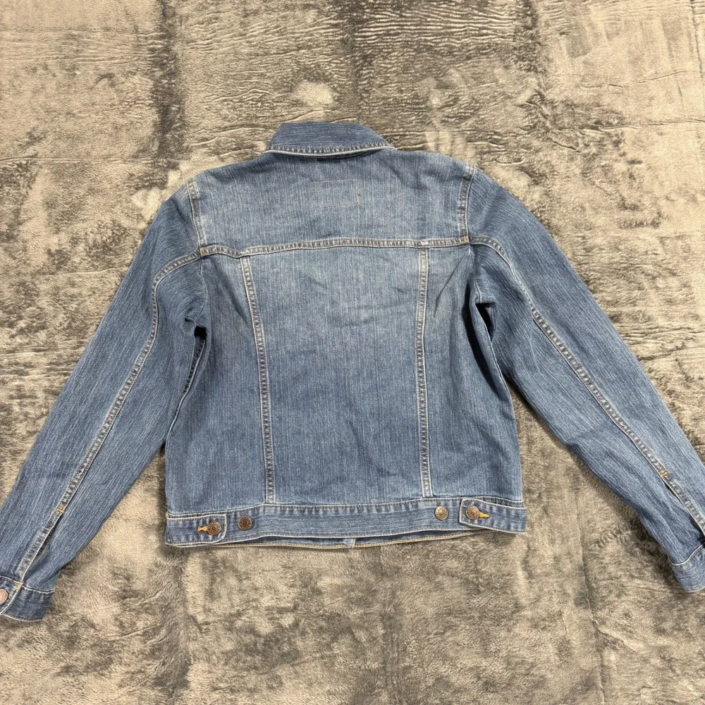 Banana Republic Mens Medium Wash Denim Jacket‎ S/256371 FA21 Blue Size M